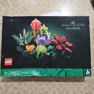 Lego Botanical Collection Succulents Set 10309 Pre-owned