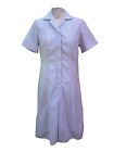 Blue Stripe Healthcare Catering Carer Hospital Maid Uniform Work Dress