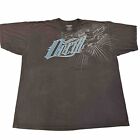Adult Mens XXL 2XL  O'neill Graphic T-Shirt Faded Black- Surf Skate Y2K Spellout