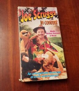 Joe Scruggs in Concert (1992) VHS Children's Music Rare OOP Shadow Play