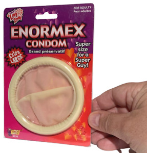 Funny ENORMEX GIANT CONDOM Latex Rubber Adult Gag Gift Huge Jumbo XL Joke Prank