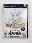 Dot Hack Hack Infection Sony PS2 Factory Sealed Mint condition high grade