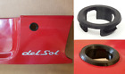 1992-1997 Honda Del Sol Rear Keyhole Trim Ring grommet 93 94 95 96 finish key  (For: 1993 Honda Civic del Sol Si 1.6L)