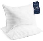 Beckham Hotel Collection Bed Pillows King Size Set of 2 Down Alternative Bedding