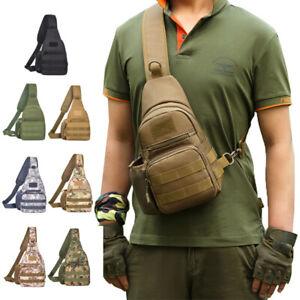 Military Sling Backpack Tactical Assault Pack Backpack Army Molle Waterproof Bag