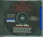 1995  FORD TRUCK SHOP  MANUAL ON CD-BRONCO,  F-SERIES, F-SUPER DUTY
