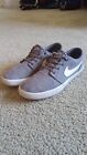 Men's Size 12 - Nike SB Portmore Grey Low Top Casual Shoes Sneakers Flyknit