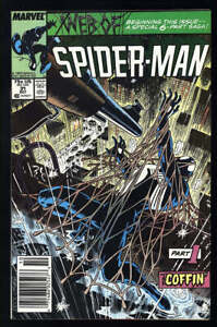 Web of Spider-Man #31 Marvel 1987 (NM-) NEWSSTAND! Kraven's Last Hunt! L@@K!