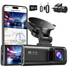 REDTIGER Dash Cam Front and Rear 4K Car Camera Recorder With 24H Parking Mode
