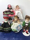 8” Madame Alexander Doll Lot Of 5 Dolls Nanny Yugoslavia Austria Finland #MA16