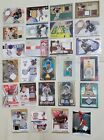MLB Baseball Relic Jersey Card Lot (24) Game Used Player Worn, Bat, Jersey Patch