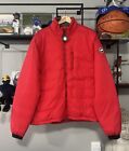 NWT Canada Goose Lodge Packable 750 Fill Down Jacket Red L