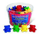 Learning Resources Bear Counters Set, Counting, Color &amp; Sorting Toy, Set