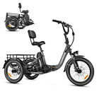 ADDMOTOR CITYTRIE-310 Electric Trike 750W 20Ah 90MI Folding 3 Wheel E-bike Adult