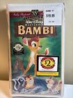 Walt Disney's Bambi VHS 1997 55th Anniversary Fully Restored Limited Edition New