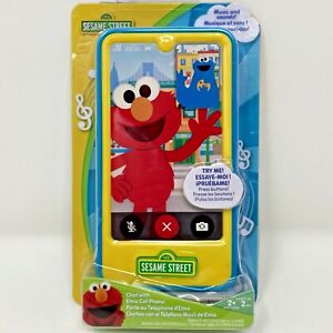 Sesame Street Chat with Elmo Cell Phone Toy Music and Sounds Ages 2+ NEW
