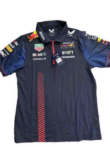 Red Bull Racing F1 2023 Team Polo Shirt - Large Brand New