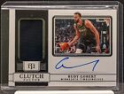 RUDY GOBERT 2022 National Treasures Clutch Factor On Card Patch Auto 6/49