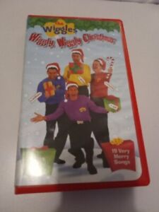 The Wiggles Wiggly Wiggly Christmas (VHS, 2000) 19 Christmas Songs Lyrick Studio