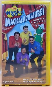 The Wiggles - Magical Adventure VHS 2002 Small Clamshell **Buy 2 Get 1 Free**