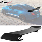 Fits 15-23 Ford Mustang GT500 CFTP Style Rear Trunk Spoiler Wing Lip Matte Black
