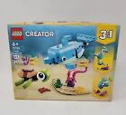 LEGO CREATOR Dolphin and Turtle 31128 New Sealed 3 in 1