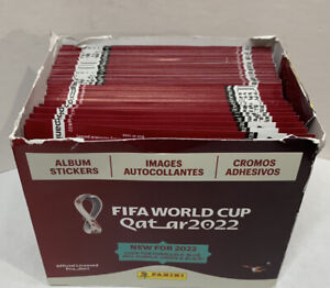 PANINI FIFA WORLD CUP QATAR 2022 Stickers Single Pack 1x PACK NEW Sealed