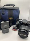 Canon EOS 400D 10.1 MP DSLR Camera + 18-55mm Lens Bundle - Tested & Working
