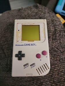 Nintendo Original GameBoy DMG-01 Handheld Game Console Tested With NUBY Case