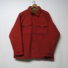 Filson Lined Mackinaw Wool Jac Shirt Red Oak, Men's Large L NWT MSRP $425 jacket