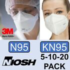 3M N95 or KN95 Respirator Protective Face Mask Covering With 95% Filtration Rate