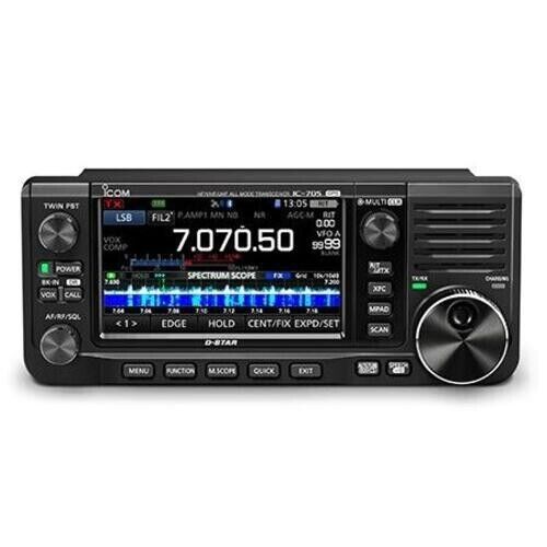 ICOM IC-705 Transceiver - Covers HF, 50MHz, 144MHz, and 430MHz Bands