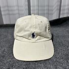Polo Ralph Lauren Baseball Hat Cap Adult White Pony Mens Cotton Adjustable *