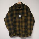 NEW FILSON MACKINAW WOOL CRUISER JACKET GOLD OCHRE OMBRE L RARE LIMITED COLOR