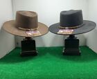 Men Women Faux Felt Western Cowboy Wide Brim Fedora Sombrero Vaquero Mexican Hat