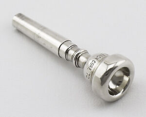 1980's Vintage Vincent Bach 7C Professional All-Around Trumpet Mouthpiece Silver