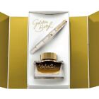 Pelikan  M200 Golden Beryl Fountain Pen -EF Nib ink set