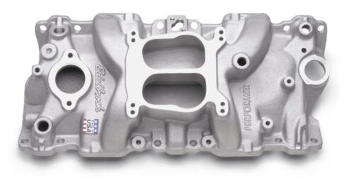 Edelbrock Performer Intake Manifold 2104 Chevy SBC Fits 87-95 350 TBI Heads (For: Chevrolet)