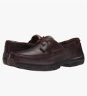 New Dunham Men's Shoreline Boat Deck Shoes Dark Brown Style MCN420SB Size 15 4E