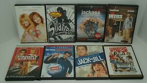 Lot of 8 Adult Comedy DVDs Movies Rated PG, PG-13 & R