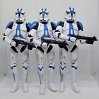 Star Wars The Black Series 501st Clone Troopers X3 Loose Complete