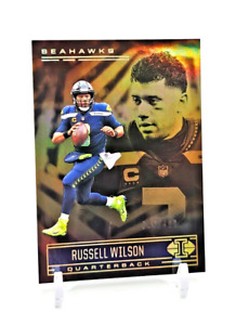 Russell Wilson /499 Trophy Collection BRONZE 2021 Panini Illusions #20 Seahawks