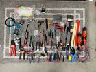Lot of electronics tools - screw drivers, wire peelers, cutting tools, more 502