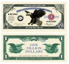 Pack of 500  - Zillion Dollar Novelty Collectible Dollar Bills