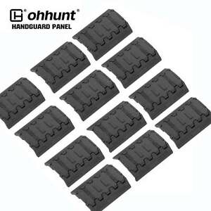 12 Pack Armour M-LOK accessory Rail Covers Polymer Handguard Panel Set for RIS