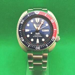 Seiko Prospex 4R36-05H0 Special edition PADI Overhaul SS Automatic Mens Watch
