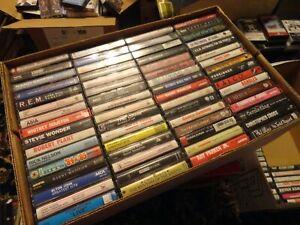 Huge Lot Of 192 Cassette Tapes Pop Music 60's to 80's (Lot 2)