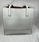 Tommy Bahama Women’s Large White Faux Leather Handled Tote bag