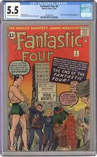 Fantastic Four #9 CGC 5.5 1962 3709783002