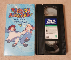 New ListingRaggedy Ann and Andy A Musical Adventure 1976 Animated Movie VHS Video Tape 1992